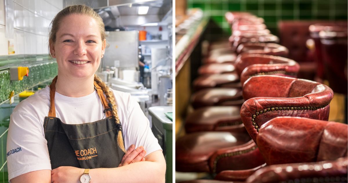 Sarah Hayward, The Coach, Tom Kerridge, Michelin star
